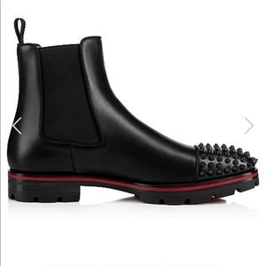 Christian Louboutin Melon Spike Chelsea Boots
